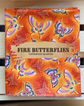 Fire Butterflies Orange Fat Quarter