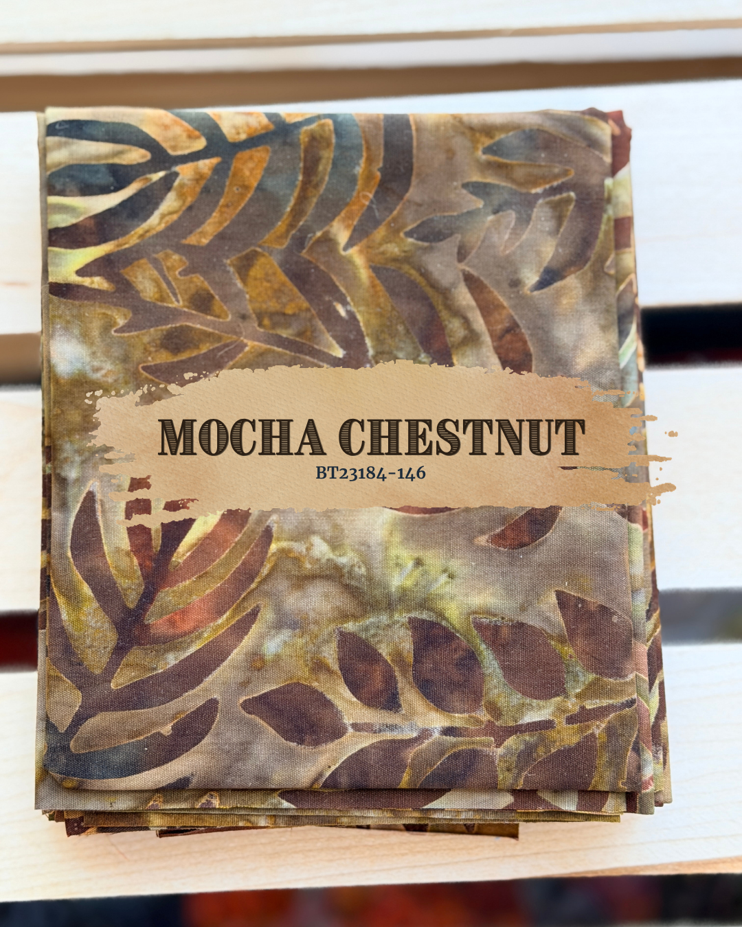 MOCHA CHESTNUT Batik BT23184-146 Fat Quarter