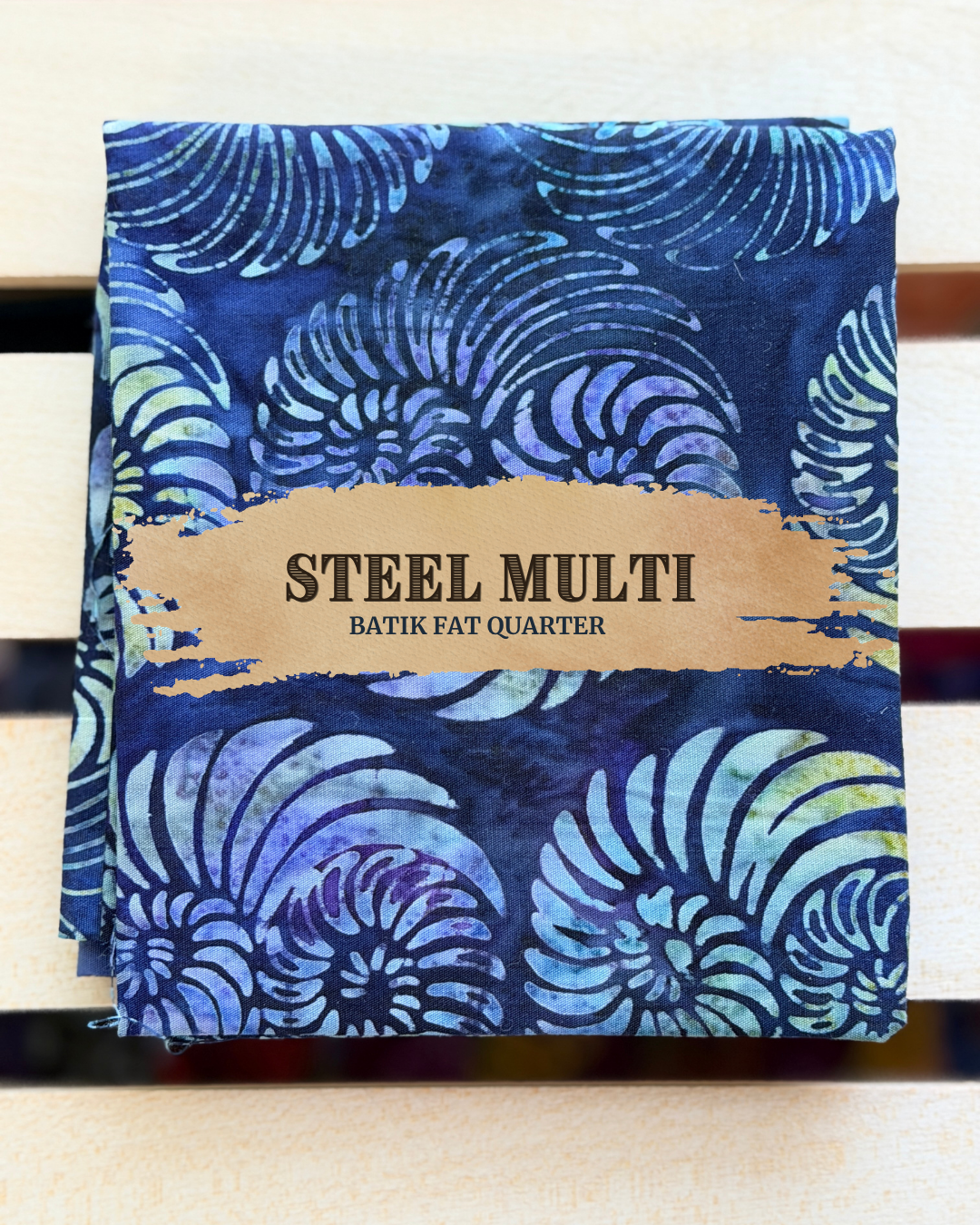 Steel Multi Batik BTPT1155 Fat Quarter