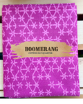 Boomarang Purple Cotton Fat Quarter