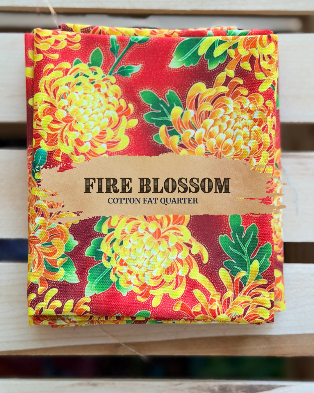 Fire Blossom Fat Quarter