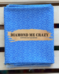 Diamond Me Crazy Blue Fat Quarter