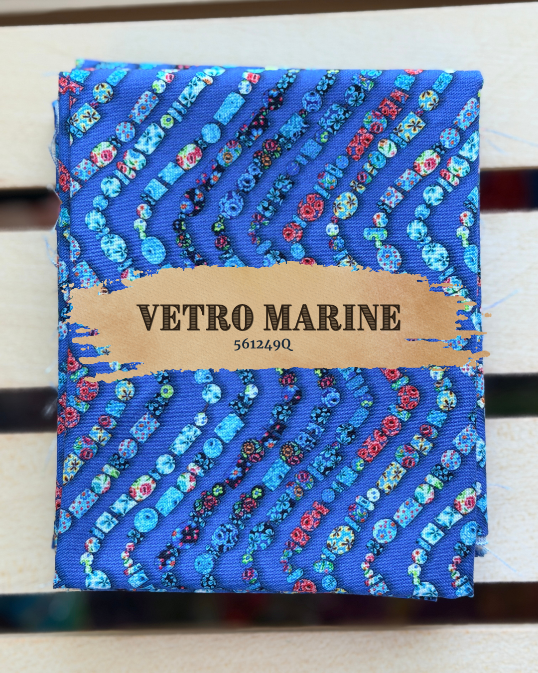 Vetro Marine Blue 561249Q Fat Quarter