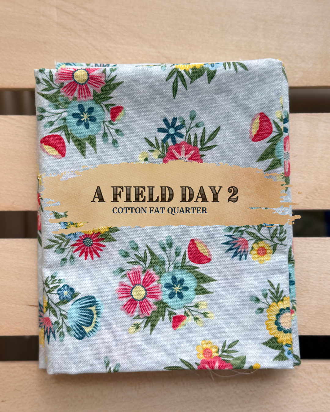 A Field Day 2 in Light Blue Fat Quarter