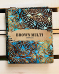 BROWN MULTI batik BTPT1179 Fat Quarter