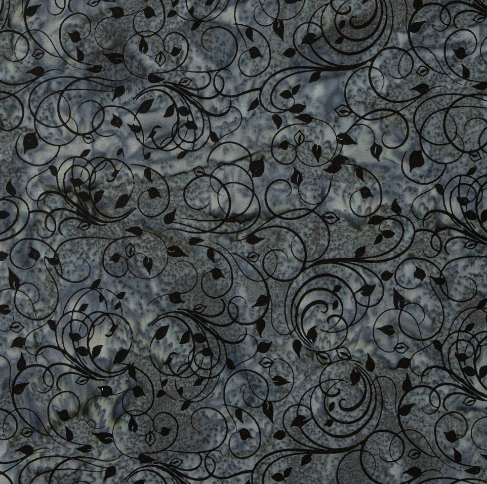Riley Blake – BT23041-153 Harbor Gray – Achromatic Dance – Batik Fabric