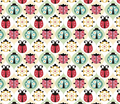 LADYBUG DIAMONDS 100% Cotton
