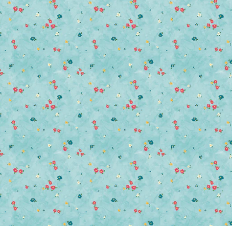 Dear Washington - Ditzy Floral Blue