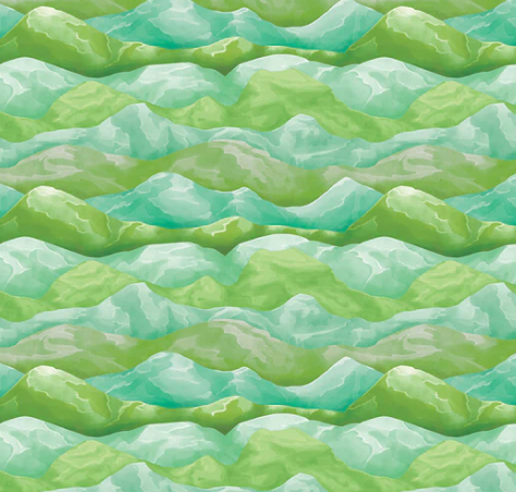 Dear Washington Mountains Green