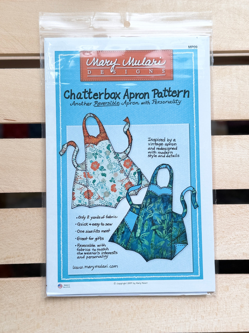 Chatterbox Apron Pattern