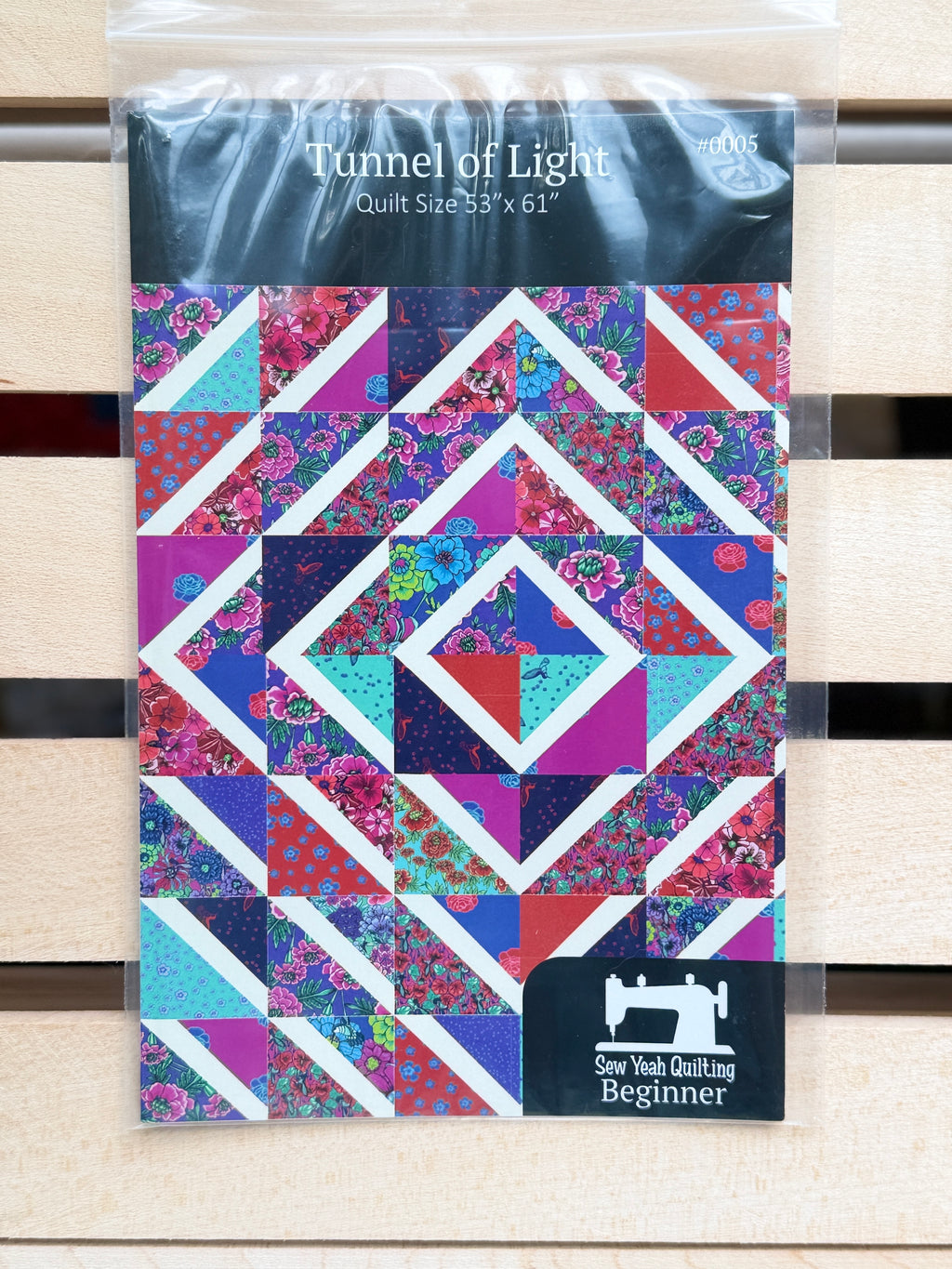Tunnel of Light Pattern #0005 by Sew Yeah Quilting