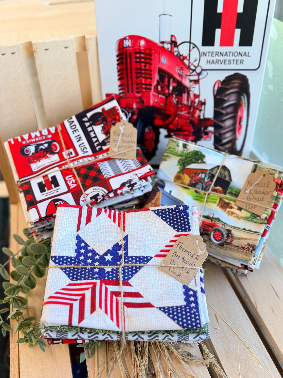 Farmall (12 ct) Fat Quarter Bundle by A.E Nathan