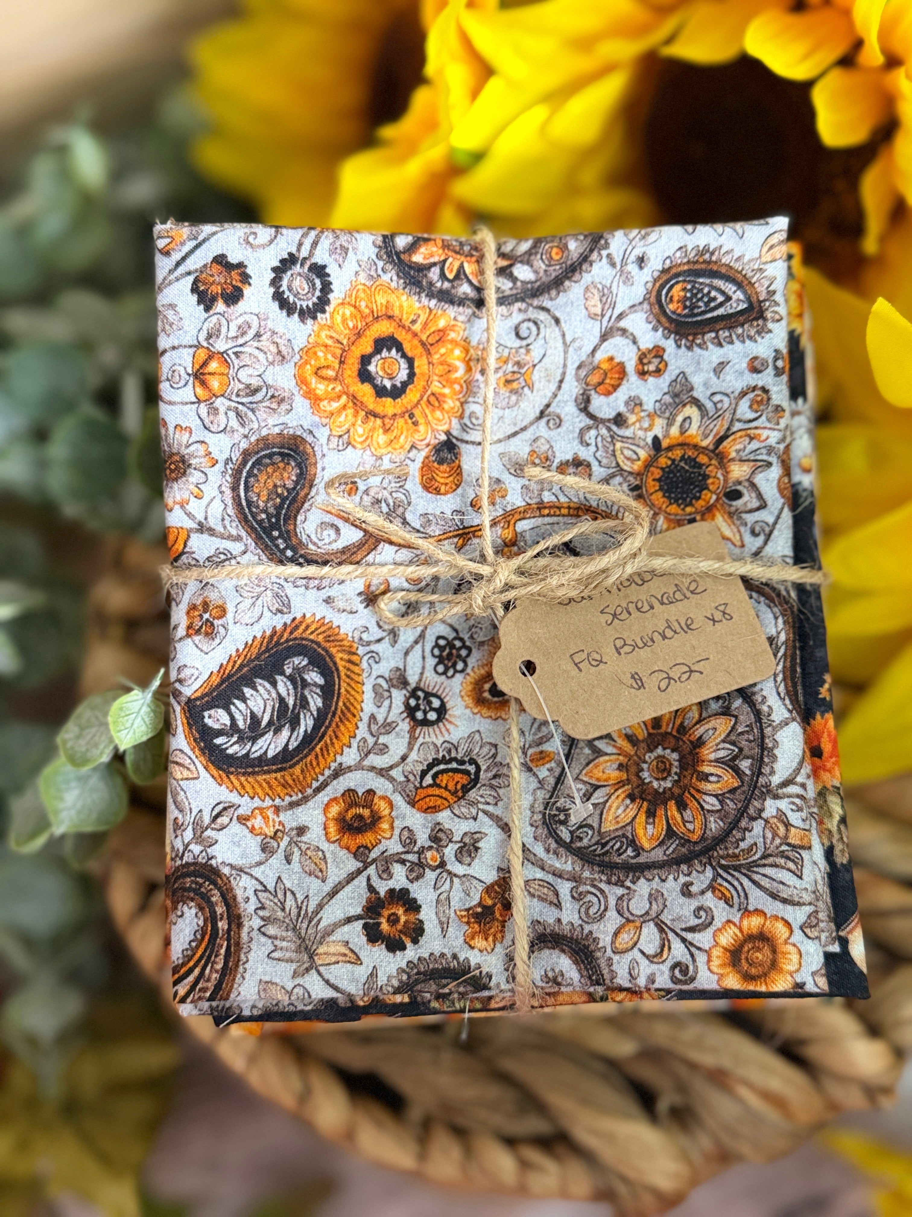 Sunflower Serenade Fat Quarter Bundle Assortment