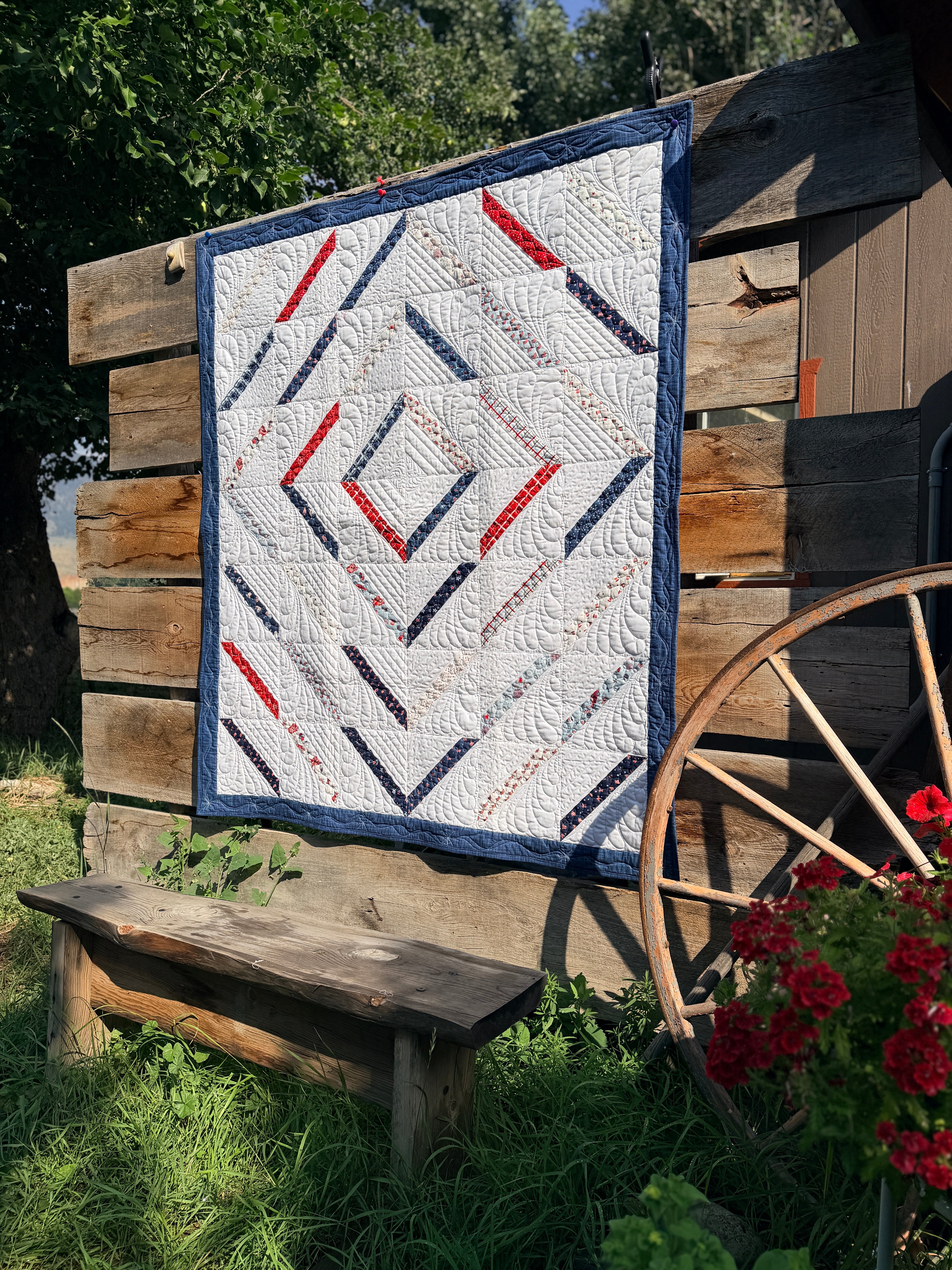 Tunnel of Light Pattern #0005 by Sew Yeah Quilting