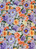 Vintage Floral Lavendar 45" Wide 100% Cotton by MDG