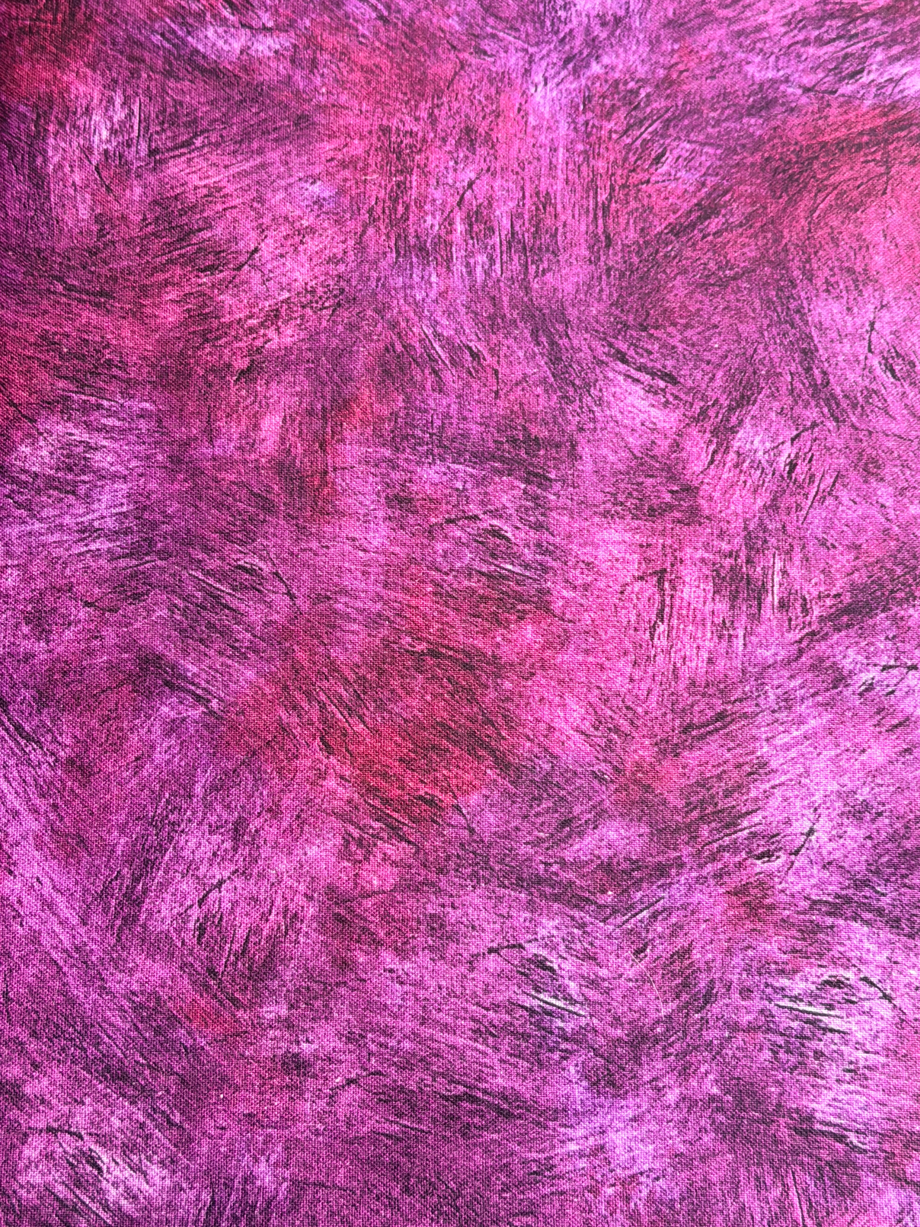 Brushstrokes #29 Digitally Printed Deep Purple by MDG