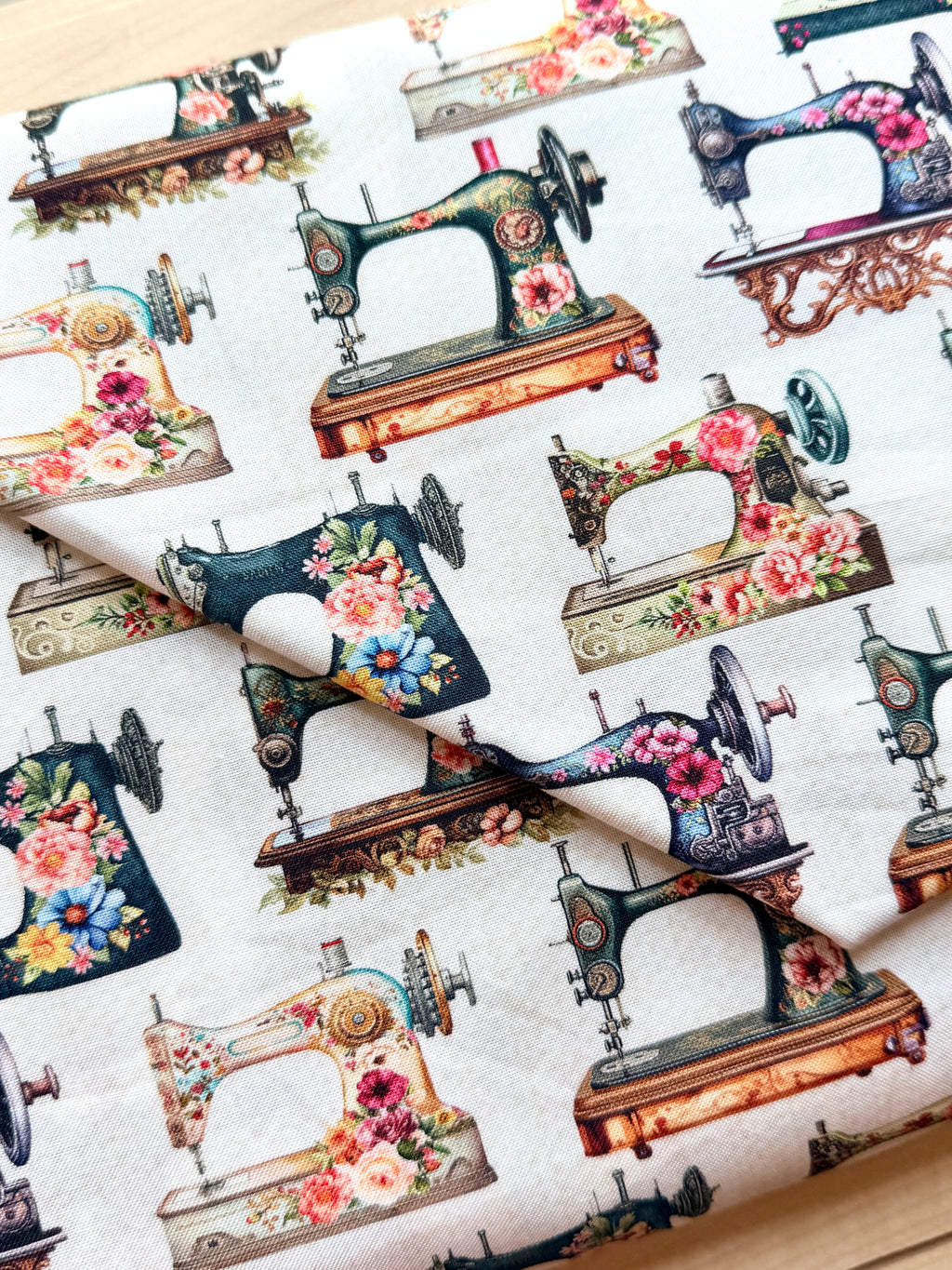 Vintage Sewing Machine by Timeless Treasures