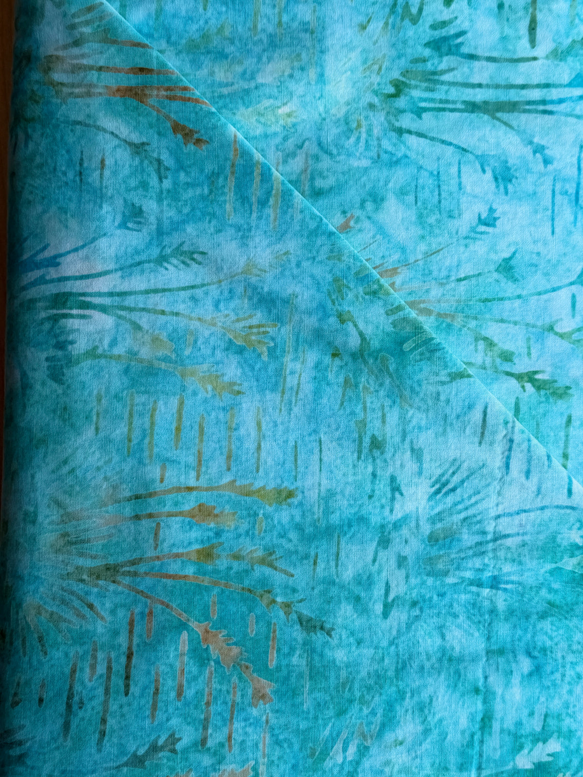 Expressions Turquoise Batik by Riley Blake designs