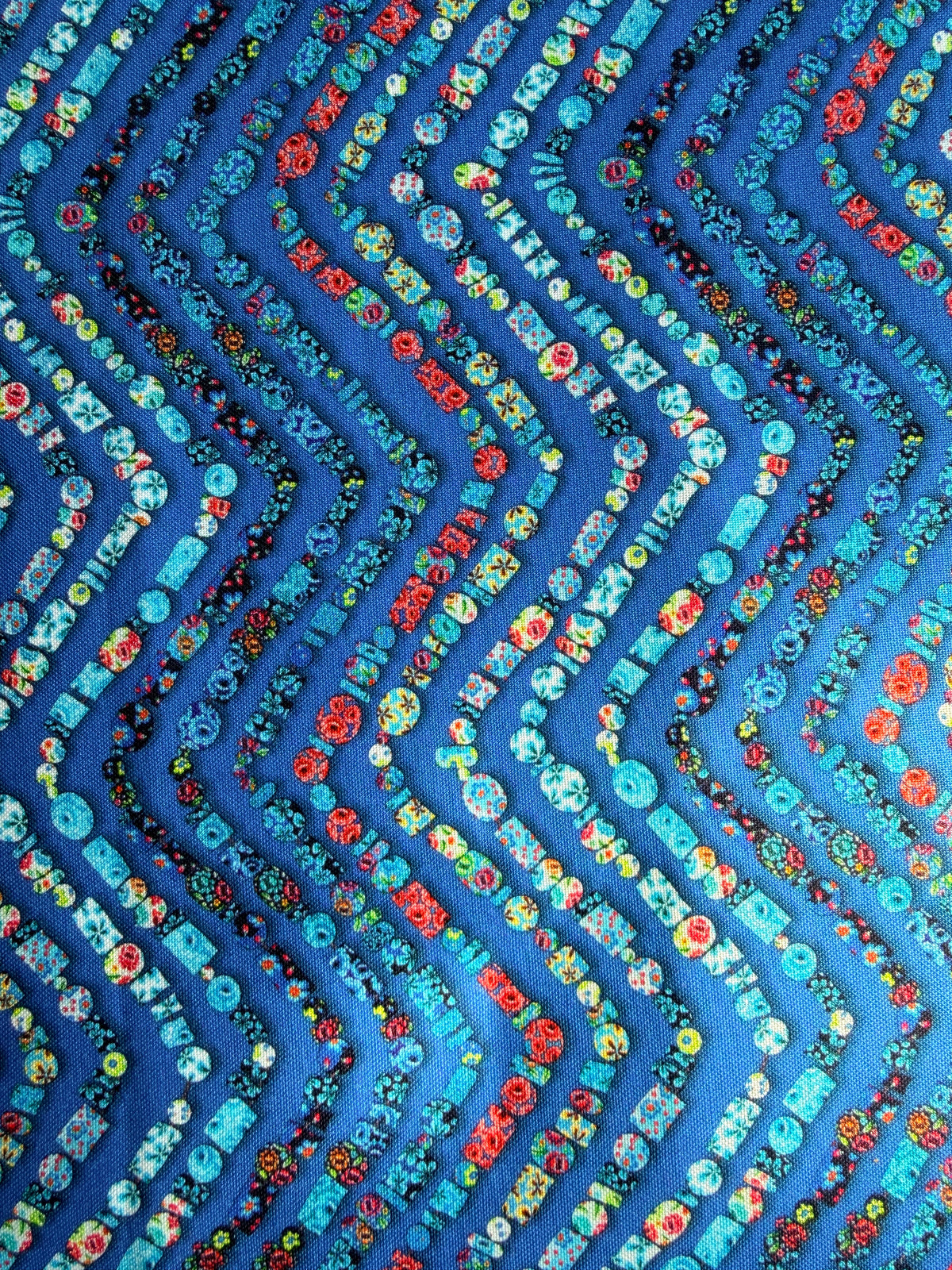 Vetro Marine blue by Free Spirit fabrics