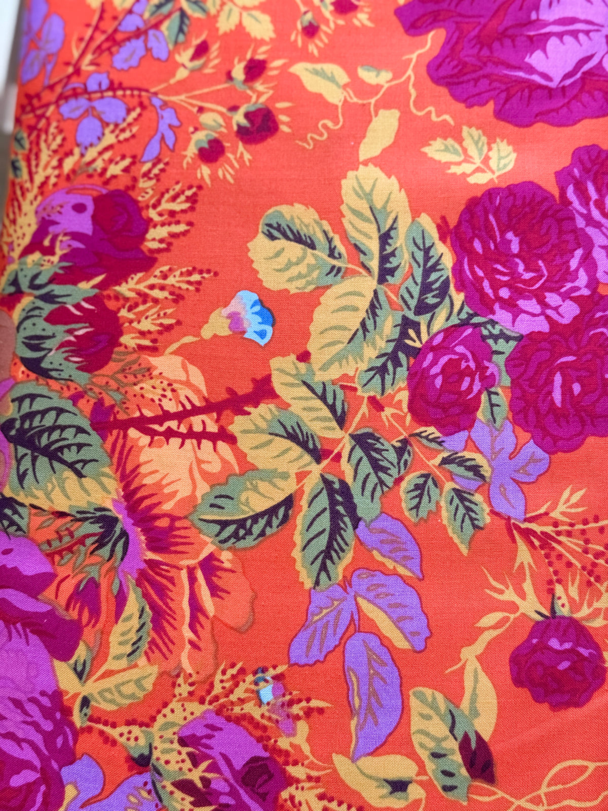 Kaffe Fasssett Collective in February Red by Free Spirit Fabrics