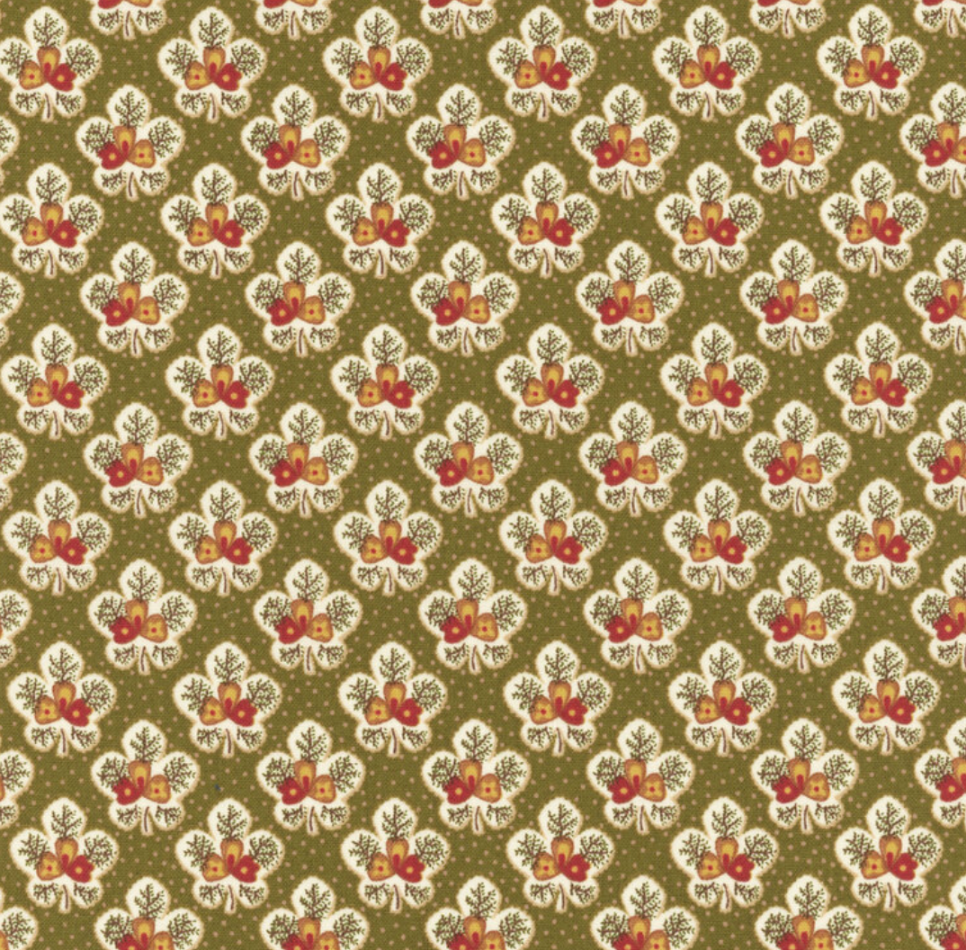 Lovestruck 2284-66 Green Leafy Blossom by Kim Diehl