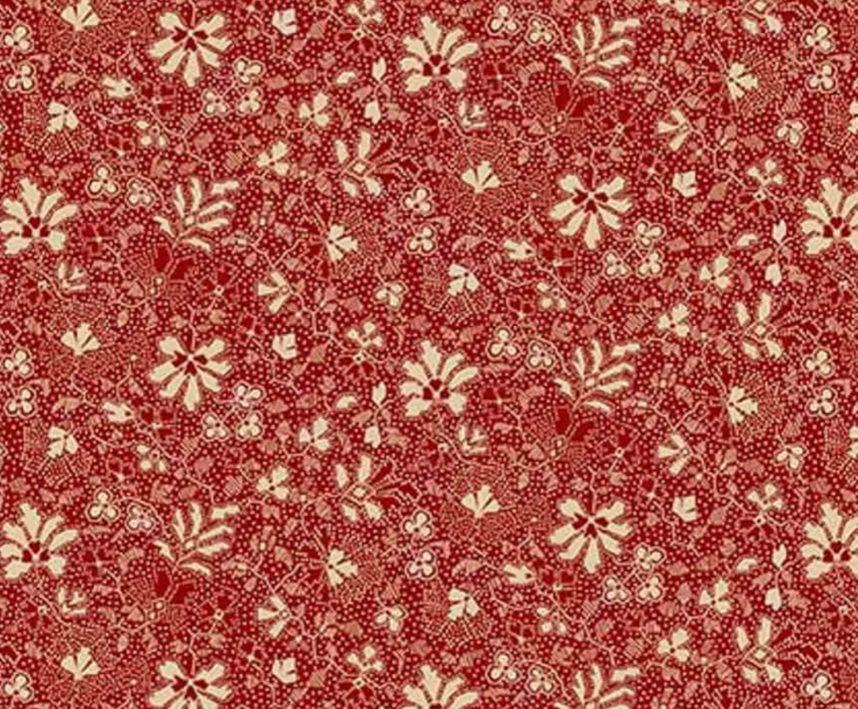 Love Struck 2287-88 Red Clover Patch by Kim Diehl