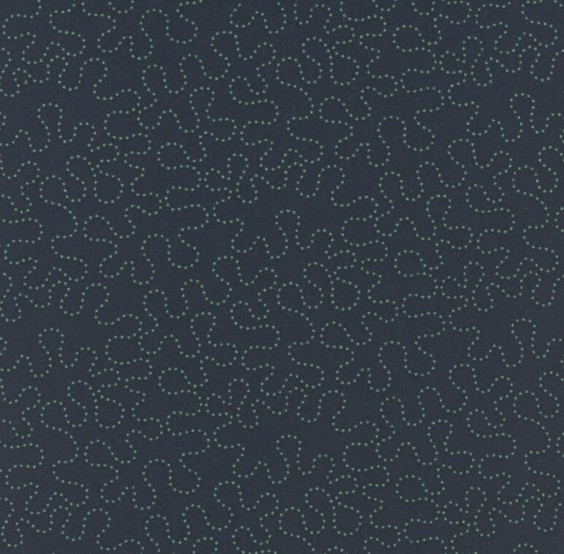 Love Struck 2290-77 Navy Dotted Stipple by Kim Diehl