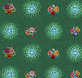 Odile Bailloeul in Murano Teal by Free Spirit fabrics