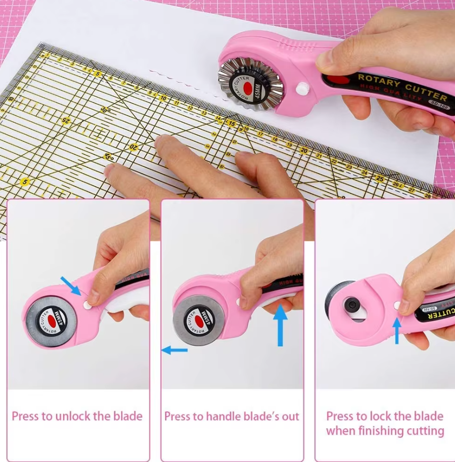 45mm Rotary Cutter Replacement Blades, 5 replacements