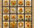 Sunflower Serenade Charcoal by MCG