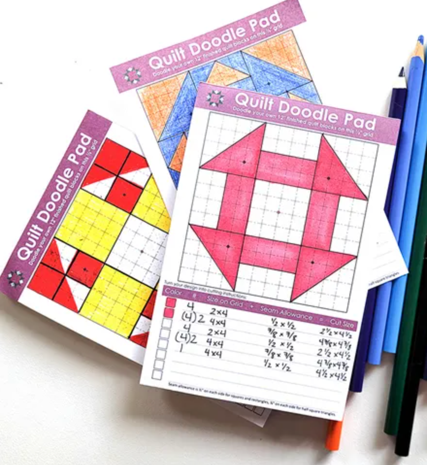 Quilt Doodle Pad Carolina Moore #CM2024QDP