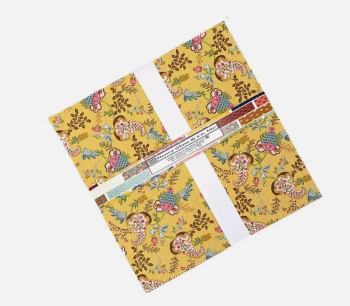 Love Struck By Kim Diehl For Henry Glass - 10" Squares Layer Cake