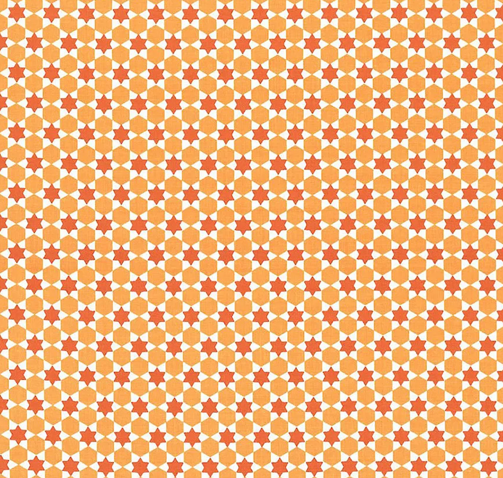 Riley Blake Flea Market Old Quilt Yardage in Orange