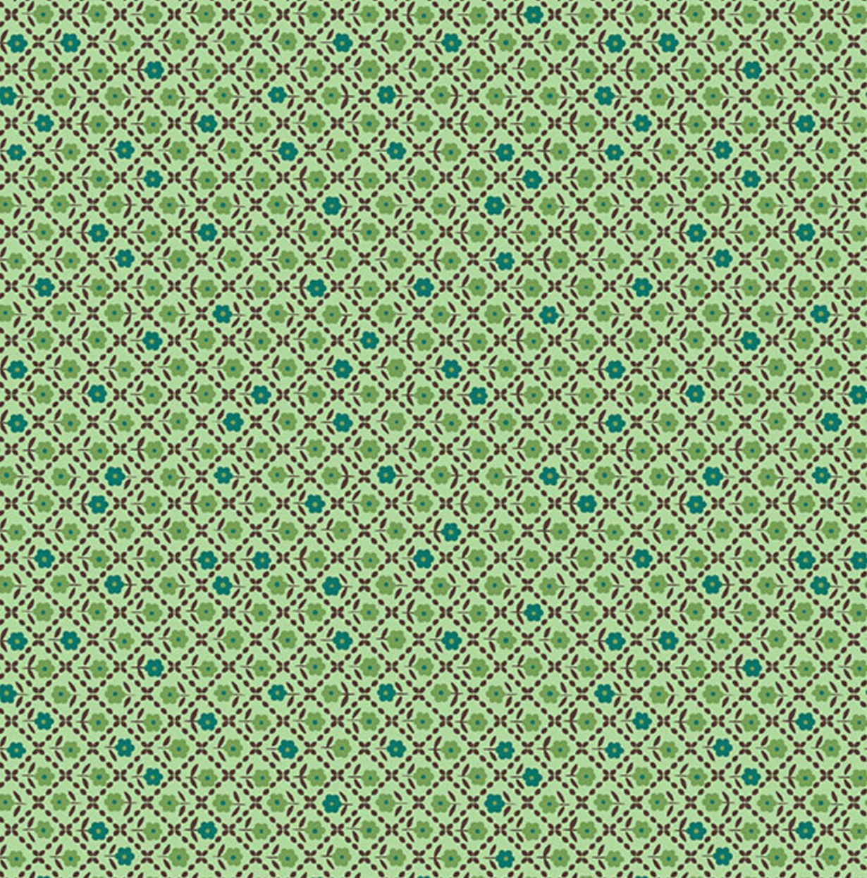 Flea Market Needlepoint Green, Lori Holt for Riley Blake