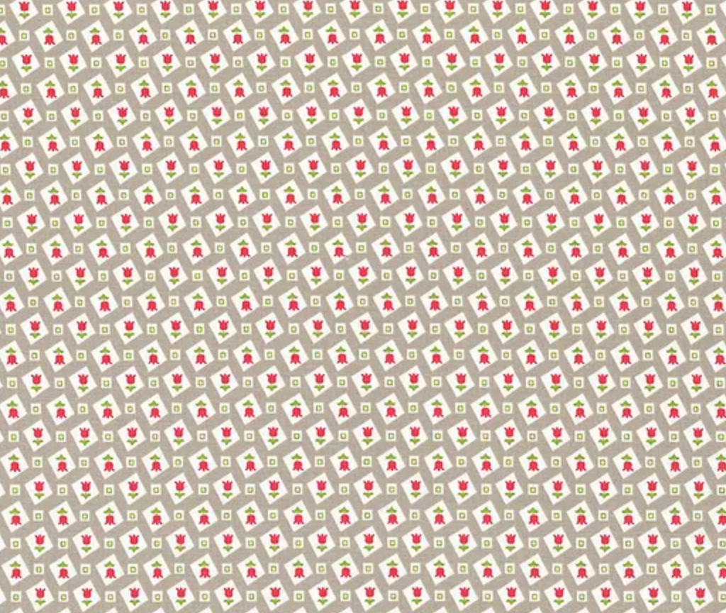Flea Market Pewter Tulips Yardage SKU# C10220-PEWTER