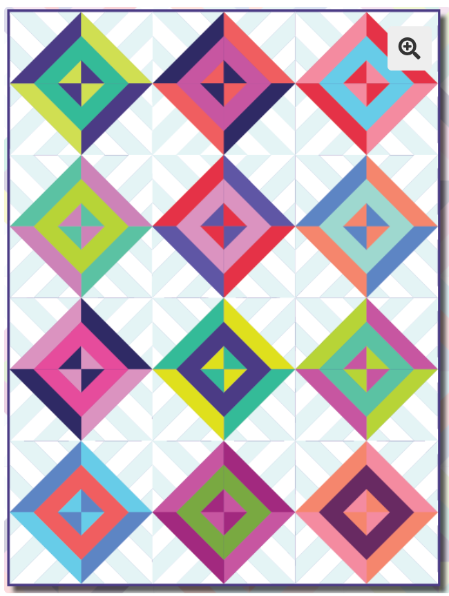 Rainbow Ripples Sewing Pattern by Joanna Marsh