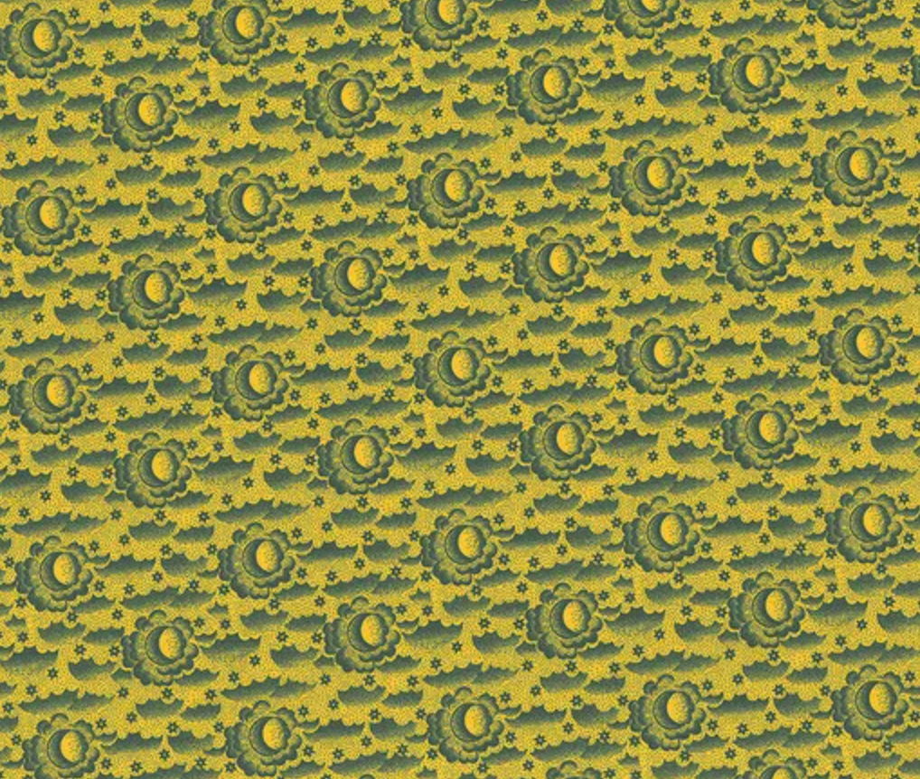 Nineteenth Century Sparklers Yellow Boudoir by Pam Buda for Marcus Fabrics