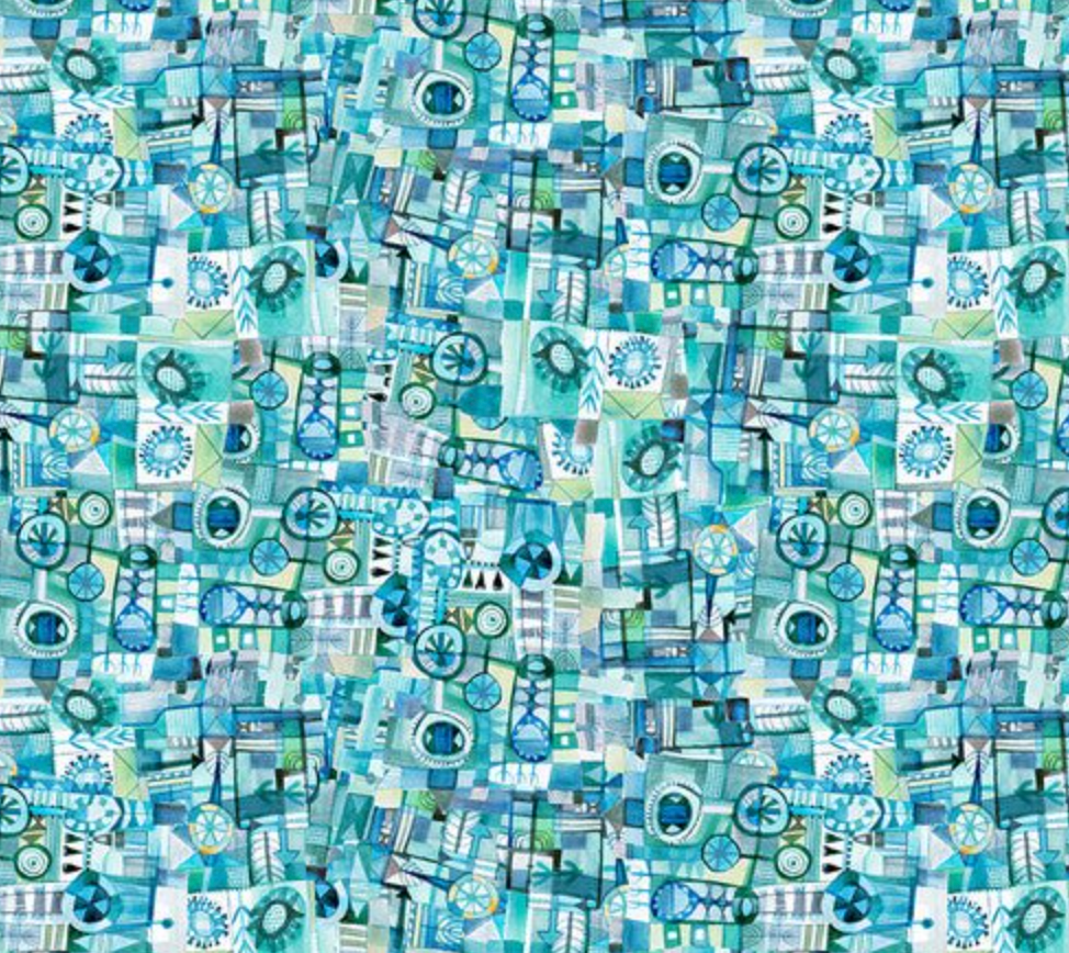 Este Macleod Mint by Free Spirit fabrics