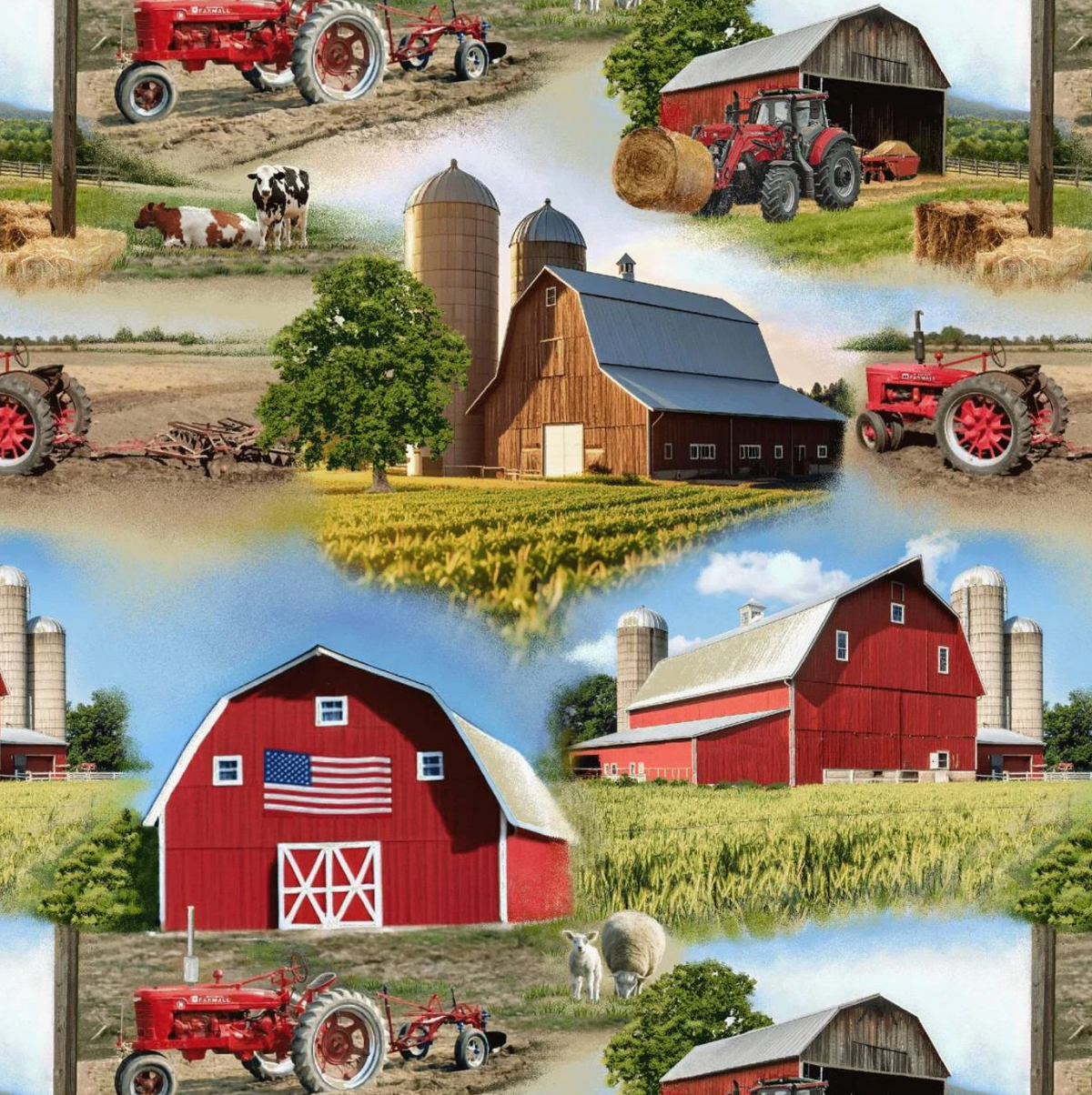 Farmall "Farm Scenery" by A.E Nathan