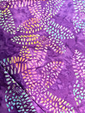 Timeless Treasures TONGA Batik Plum 100% Cotton