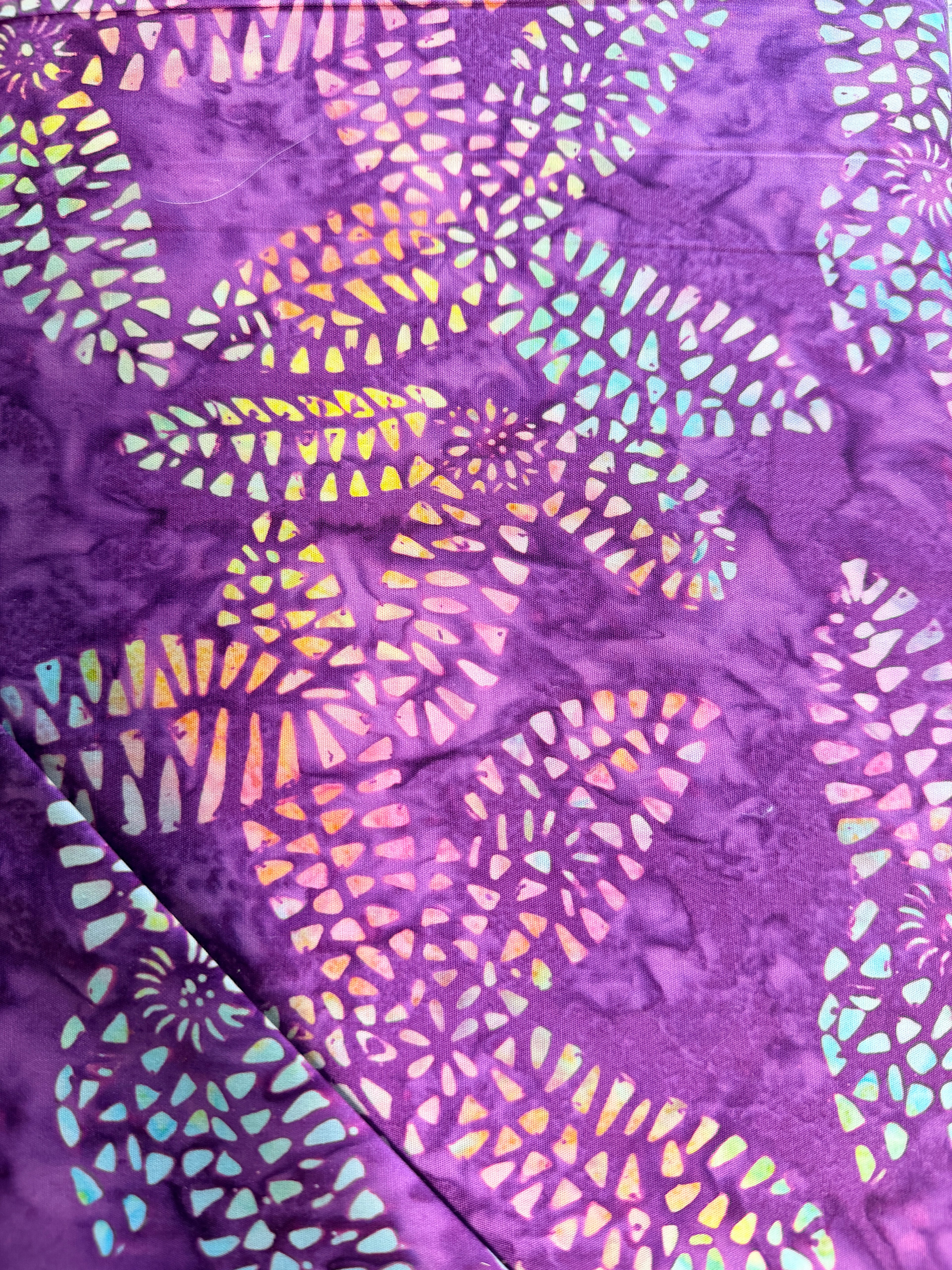 Timeless Treasures TONGA Batik Plum 100% Cotton
