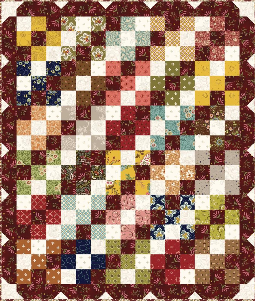 Box of Chocolates Whatnots Quilt Kit by Kim Diehl 17 1/2" x 20 1/2"
