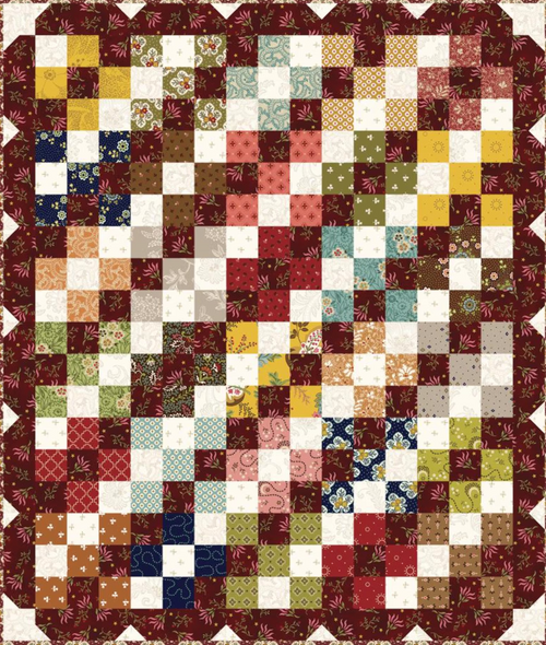 Box of Chocolates Whatnots Quilt Kit by Kim Diehl 17 1/2" x 20 1/2"