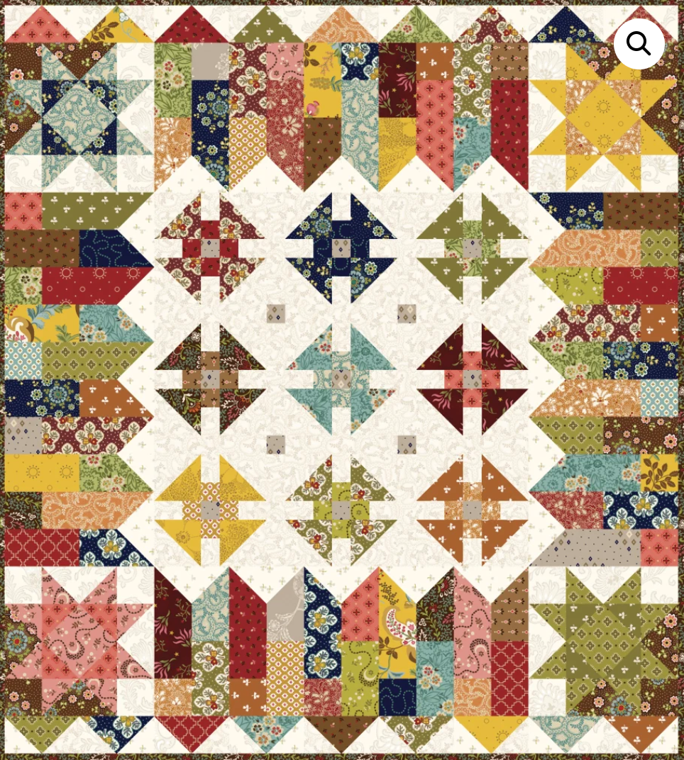 Cute As A Button Whatnots Quilt Kit by Kim Diehl