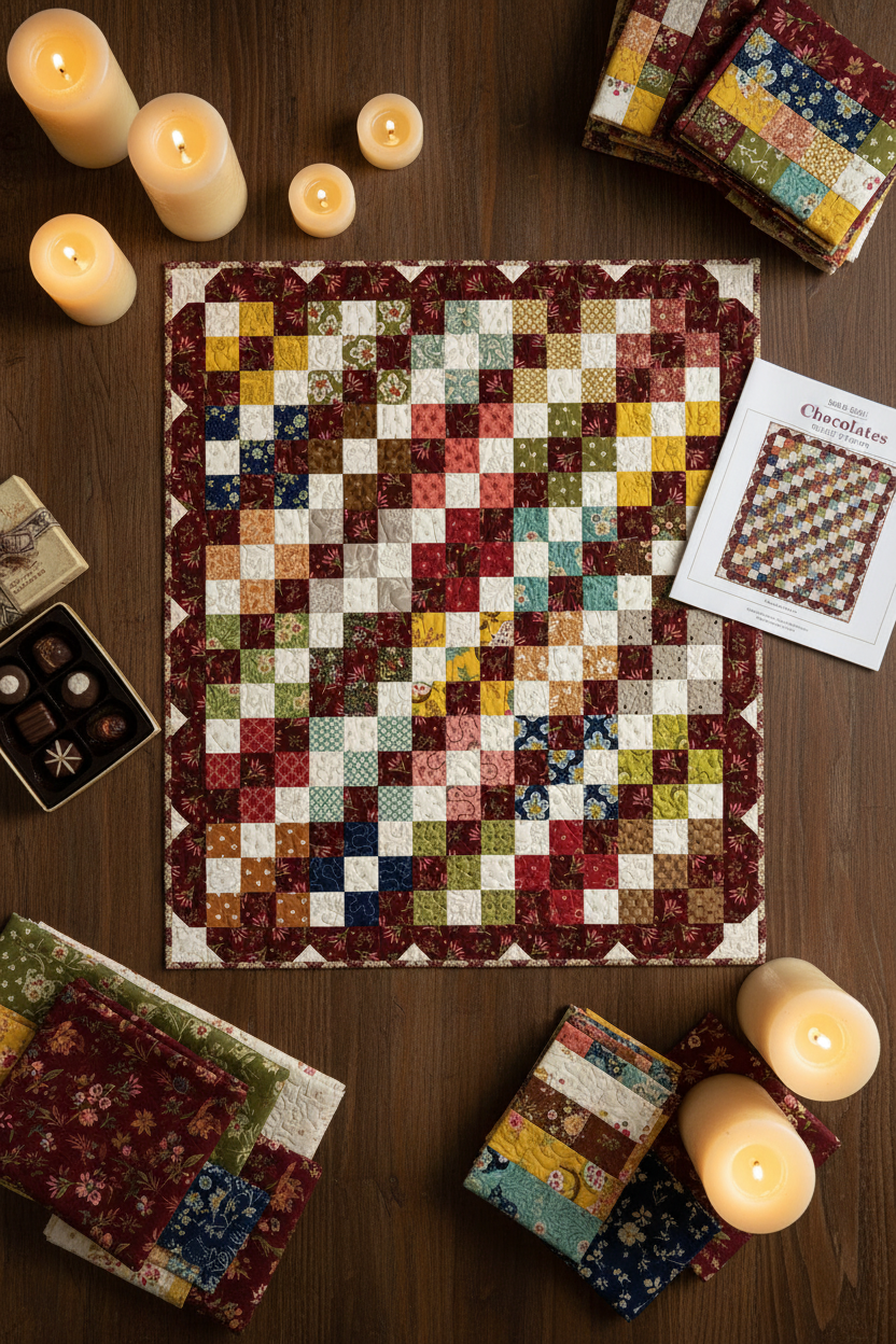 Box of Chocolates Kit Flat Lay
