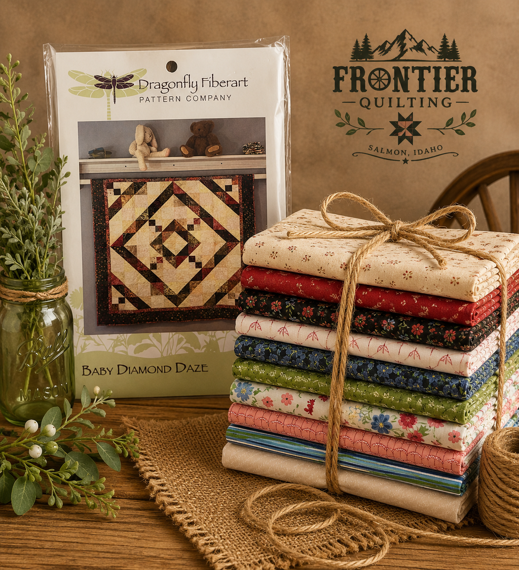 Dragonfly Fiberart Quilt Kit by Baby Diamond Daze