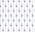 Children Marching on White - Happy Birthday America Collection