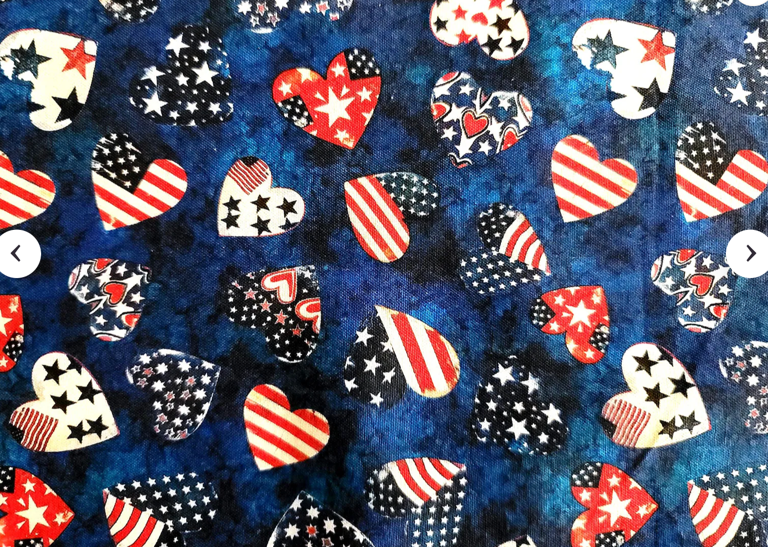 American Freedom Patriotic Hearts Blue #24