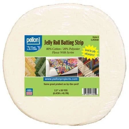 Jelly Roll Batting 2-1/2in x 50Yds