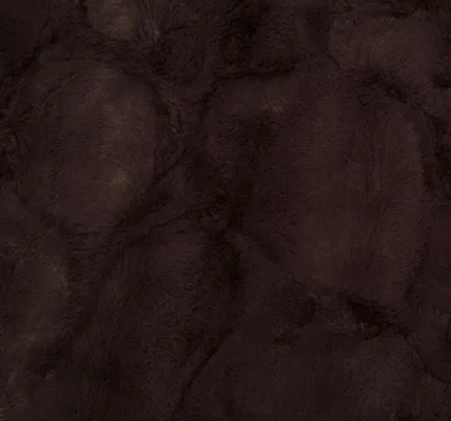Luxe Cuddle Hide by Shannon Fabrics Chestnut